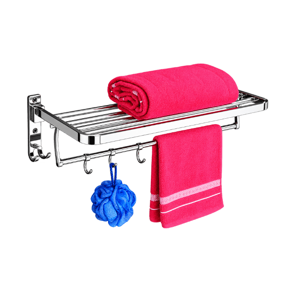 Folding Rack with Side Hooks in Standard