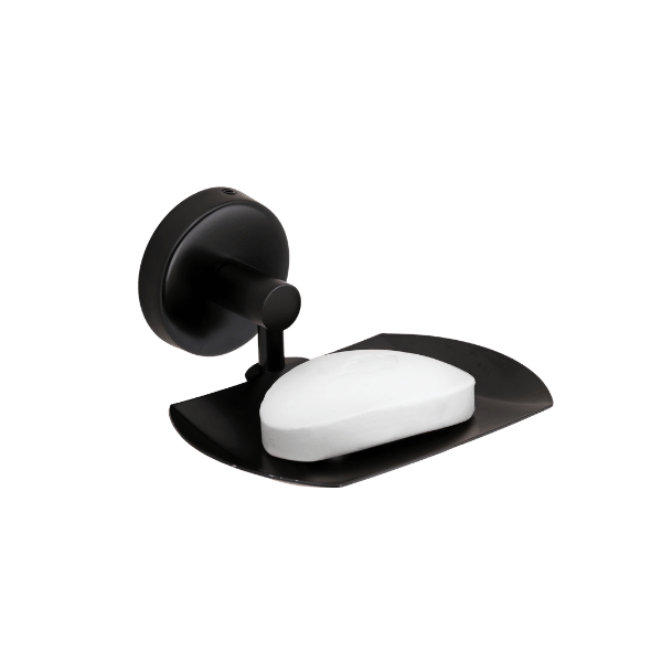 Soap Dish in Matte Black