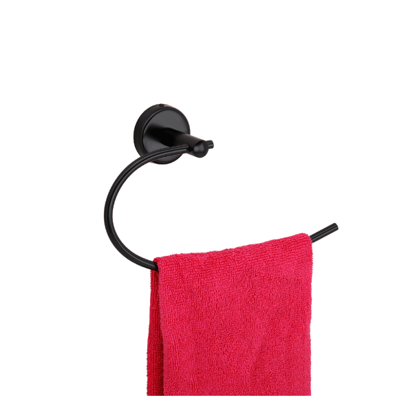 Napkin Ring in Matte Black