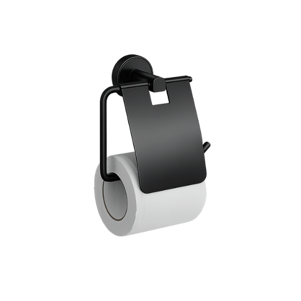 Tissue Paper Holder in Matte Black