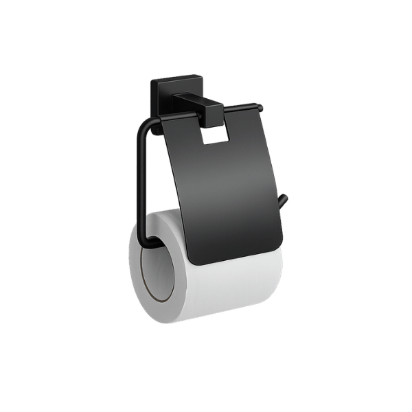 Tissue Paper Holder in Matte Black