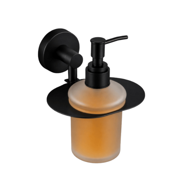 Liquid Soap Dispenser in Matte Black
