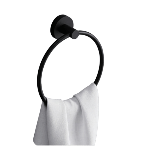 Napkin Ring in Matte Black