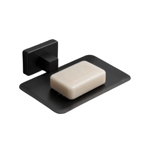 Soap Dish in Matte Black
