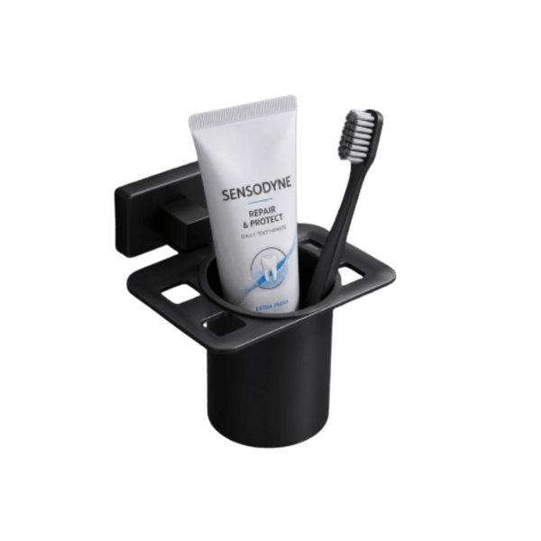 Tumbler Holder in Matte Black