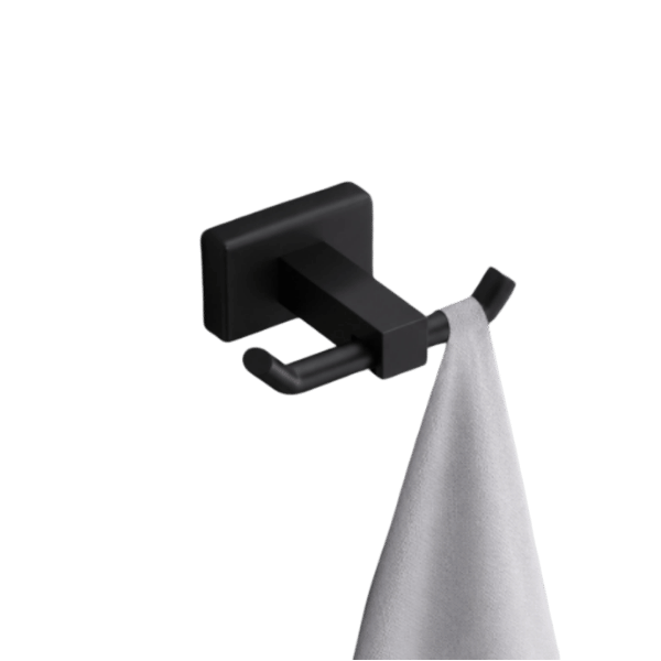Robe Hook in Matte Black
