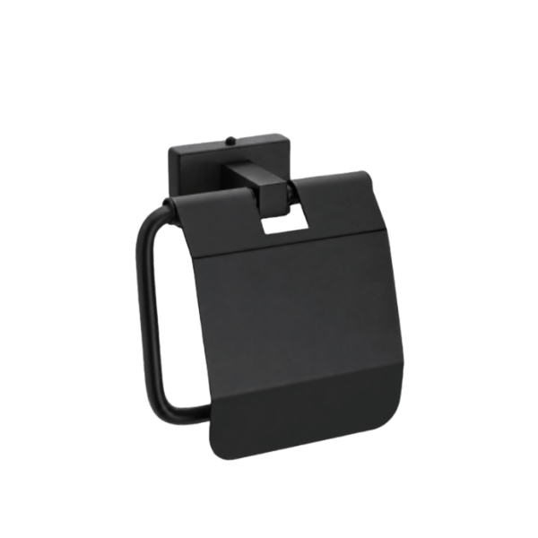 Tissue Paper Holder in Matte Black